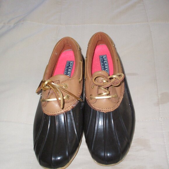 Sperry Waterproof Topsiders - Picture 1 of 4